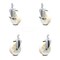 Service Caster 5 Inch Nylon Wheel Swivel 3/4 Inch Square Stem Caster Brakes SCC, 2PK SCC-SQ20S514-NYS-TLB-34-2-S-2 - alternate 1